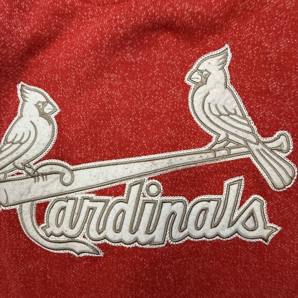 St. Louis Cardinals Stitches Men's Zip Up Jacket Size Large Large Back Logo - Picture 8 of 12